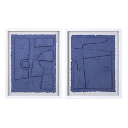 Kép keretes, absztrakt 45x2,3x55 cm 2 féle