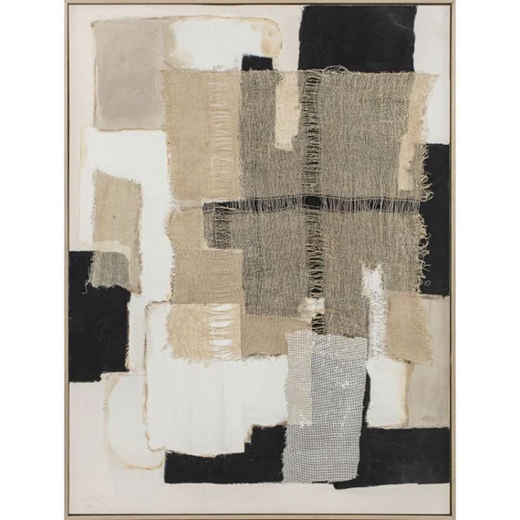 Kép keretes, absztrakt 90x4,5x120 cm 2 féle