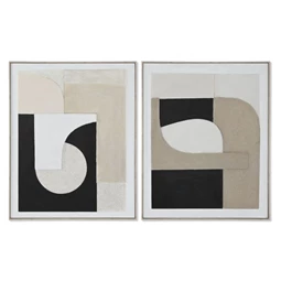 Kép keretes, absztrakt 82x3,8x102 cm 2 féle