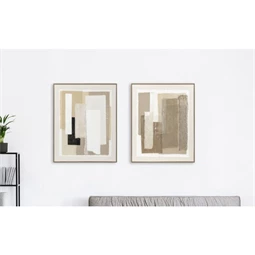 Kép keretes, absztrakt 82x3,8x102 cm 2 féle