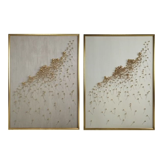 Kép keretes, golyók 90x3,5x120 cm 2 féle