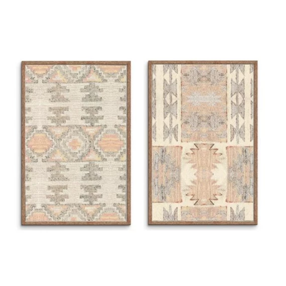 Kép keretes, kárpit minta 75x3x105 cm 2 féle