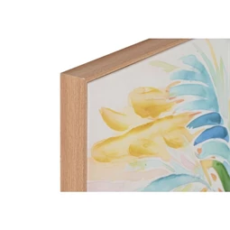 Kép keretes, pálmafa keretes, 80x3,5x80 cm 2 féle