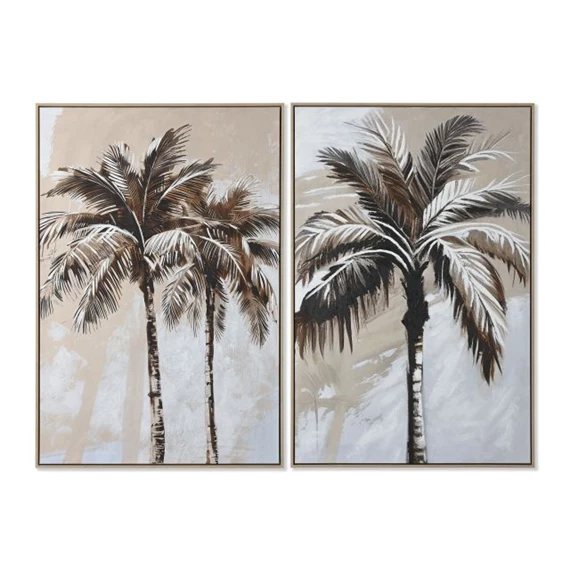 Kép keretes pálmafa 83x4,5x123 cm 2 féle