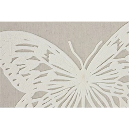 Kép keretes, pillangó 3D-s 40x2,2x40 cm 2 féle