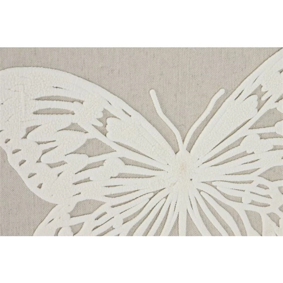 Kép keretes, pillangó 3D-s 40x2,2x40 cm 2 féle