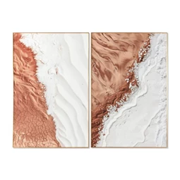 Kép keretes, porcelán 80x3,5x120 cm 2 féle