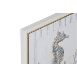 Kép keretes, tengeri 40x3x40 cm 2 féle