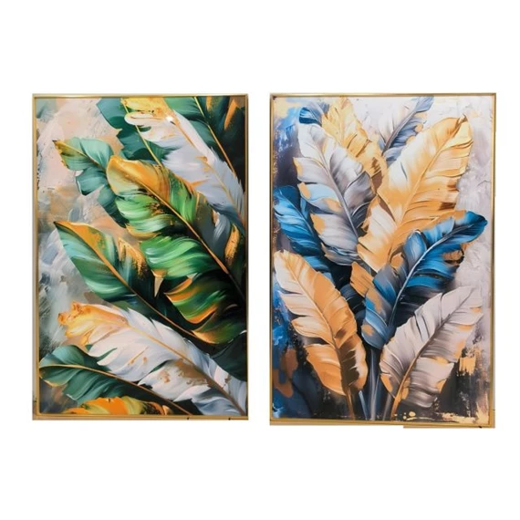 Kép keretes, toll 80x3,5x120 cm 2 féle