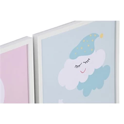 Kép keretes 30x1,8x40 cm 4 féle