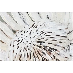 Kép keretes, virág, kézzel festett 83x4x83 cm 2 féle