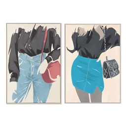 Kép lány 83x4,5x123 cm 2 féle