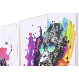 Kép majom 50x1,8x50 cm 4 féle