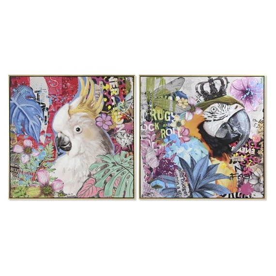 Kép modern madár 80x3,5x80 cm 2 féle