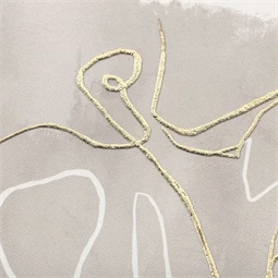 Kép nő absztrakt 42x3,5x52 cm 2 féle