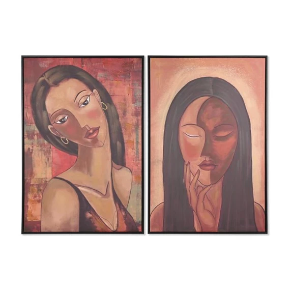 Kép nő absztrakt 60x3,5x90 cm 2 féle