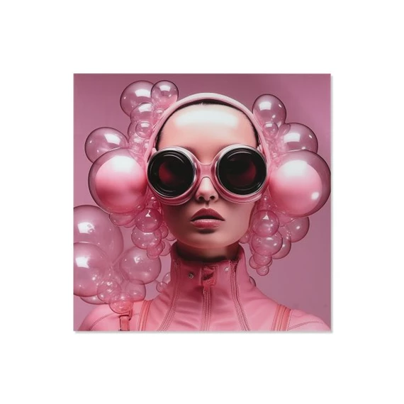 Kép nő 120x4x120 cm