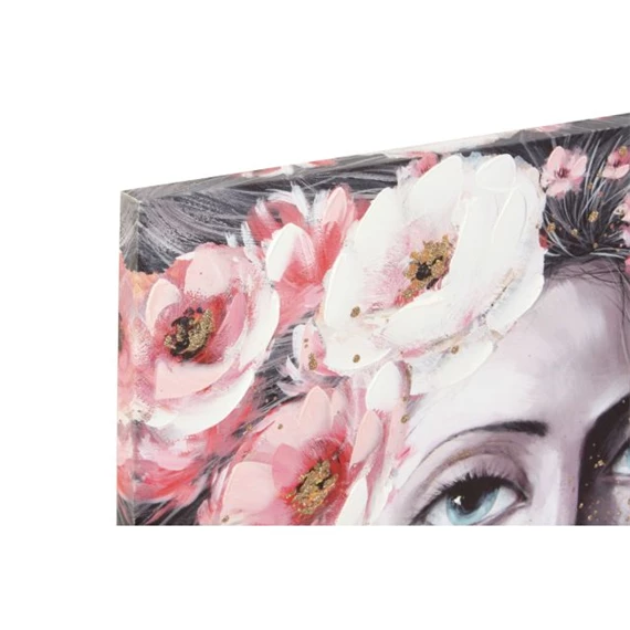 Kép nő virágokkal 120x3x80 cm 2 féle