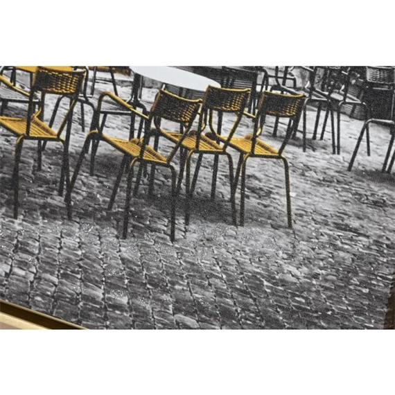 Kép utca, csillámos 73x3,5x53 cm 2 féle