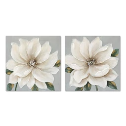 Kép virág 40x2,5x40 cm 2 féle