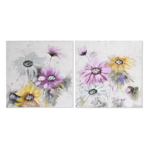 Kép virágos 100x3,5x100 cm 2 féle