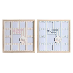 Képkeret többfotós, kacsás 37x1,5x37 cm 2 féle