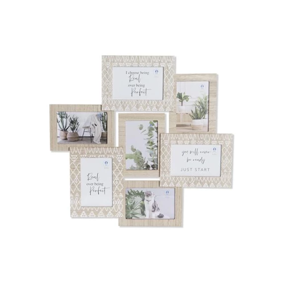 Képkeret többfotós 50,5x1,8x48 cm