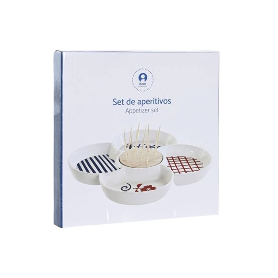 Kínáló előételhez 22x22x7 cm