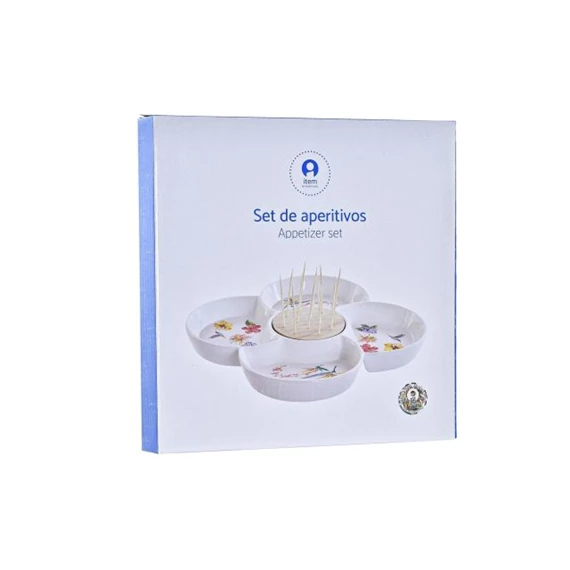 Kínáló előételhez 22x22x7 cm