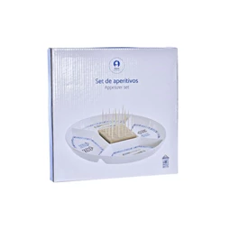 Kínáló előételhez 23,5x23,5x7 cm