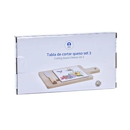 Kínáló szett előételhez 21,5x11,8x1,5 cm S/3