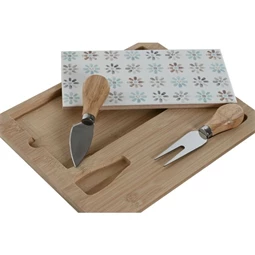 Kínáló szett előételhez 24,5x20x1,2 cm S/4