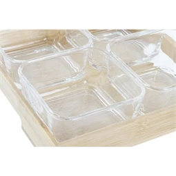 Kínáló szett előételhez 21x21x6 cm 280 ml S/5