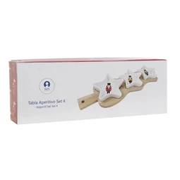 Kínáló szett 25,5x12x1 cm S/4