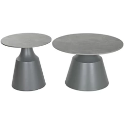 Kisasztal kör alakú, márvány minta 70x70x1 cm S/2