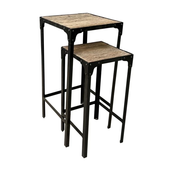 Kisasztal szett 38x38x75 cm S/2