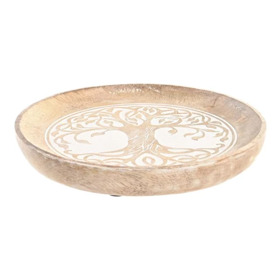 Kistálca életfa mintás 20,5x20,5x2,5 cm