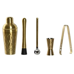 Koktél szett 500 ml 8x8x20 cm S/5