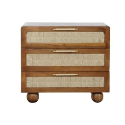 Komód fonott 90x45x90 cm