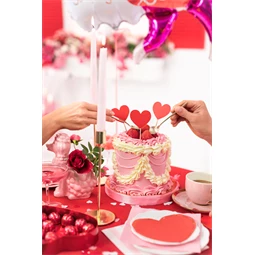 Konfetti szívek 1,6x1,6 cm fehér 15 g