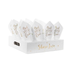 Konfetti tartó kúp, mix