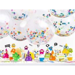 Konfettis lufi 1m színes papír