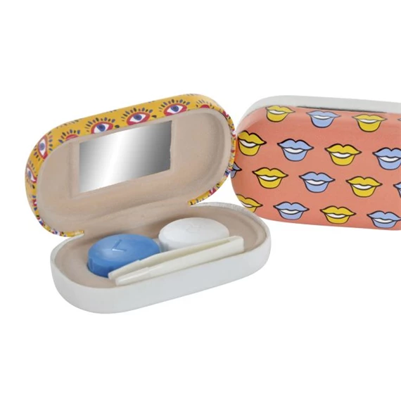 Kontaktlencsetartó 9,7x5,5x3,2 cm 4 féle