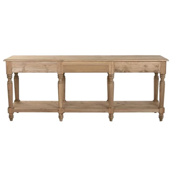 Konzol asztal 200x55x78 cm