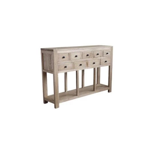 Konzol asztal 120x30x80 cm