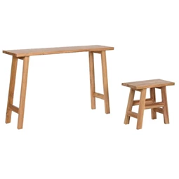 Konzolasztal szett 120x30x76 cm S/2