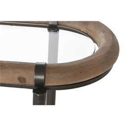 Konzolasztal 131x36x81 cm