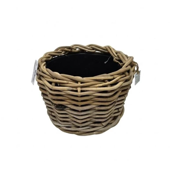 Kosár betéttel kerek 25x19 cm
