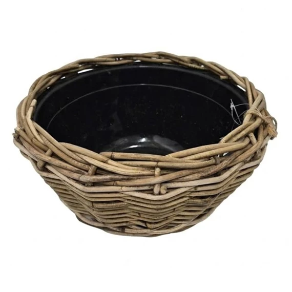 Kosár betéttel kerek 37x21 cm