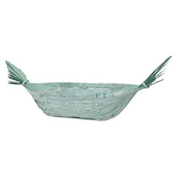 Kosár bélelt, csónak alakú 63x10 cm